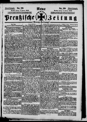 Neue preußische Zeitung vom 16.02.1912
