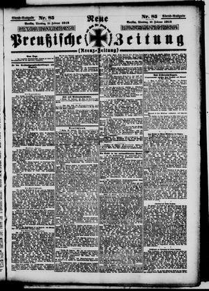 Neue preußische Zeitung vom 20.02.1912