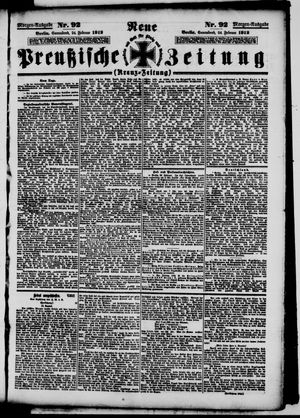 Neue preußische Zeitung vom 24.02.1912