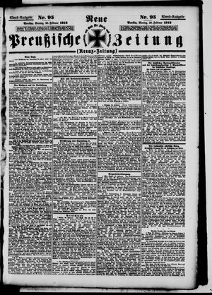 Neue preußische Zeitung vom 26.02.1912