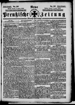 Neue preußische Zeitung vom 27.02.1912