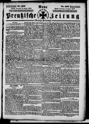 Neue preußische Zeitung vom 29.02.1912