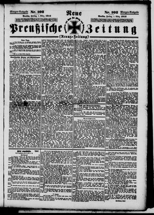Neue preußische Zeitung vom 01.03.1912
