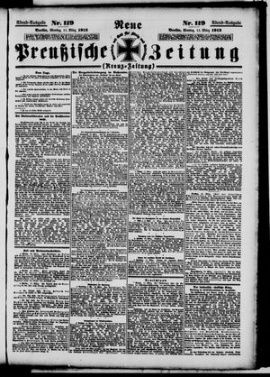 Neue preußische Zeitung vom 11.03.1912