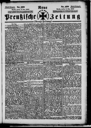 Neue preußische Zeitung vom 22.03.1912