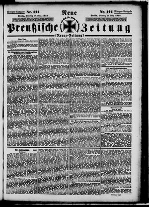 Neue preußische Zeitung vom 26.03.1912
