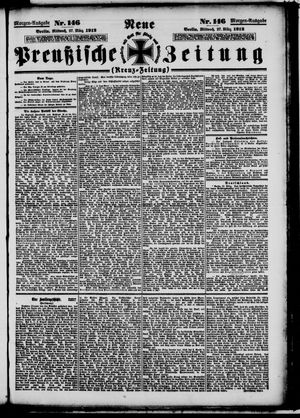 Neue preußische Zeitung vom 27.03.1912
