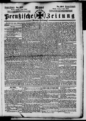 Neue preußische Zeitung vom 07.04.1912