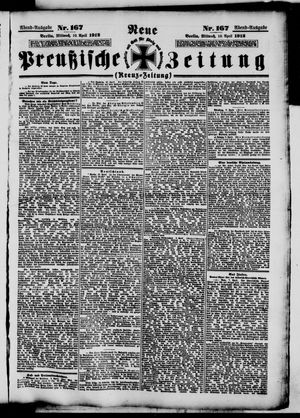 Neue preußische Zeitung vom 10.04.1912