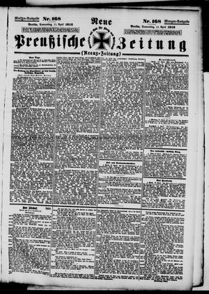 Neue preußische Zeitung vom 11.04.1912