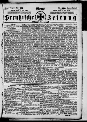 Neue preußische Zeitung vom 12.04.1912