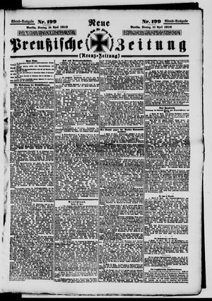Neue preußische Zeitung vom 29.04.1912