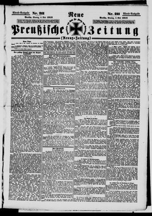 Neue preußische Zeitung vom 06.05.1912