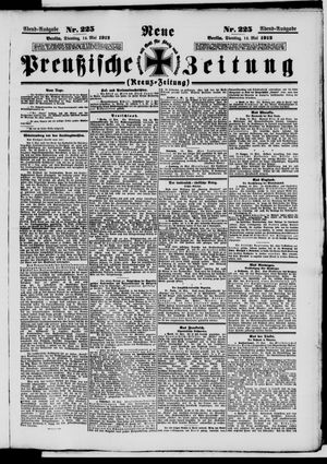 Neue preußische Zeitung vom 14.05.1912