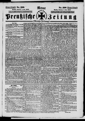 Neue preußische Zeitung vom 15.05.1912