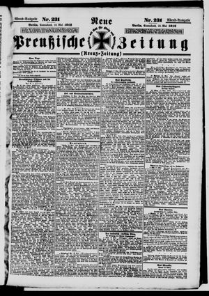 Neue preußische Zeitung vom 18.05.1912