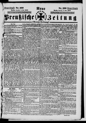 Neue preußische Zeitung vom 19.05.1912