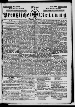 Neue preußische Zeitung vom 22.05.1912