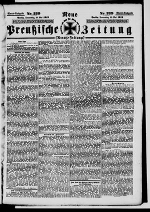 Neue preußische Zeitung vom 23.05.1912
