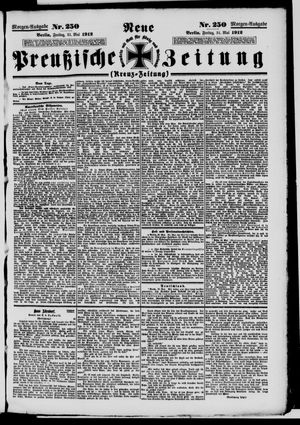 Neue preußische Zeitung vom 31.05.1912