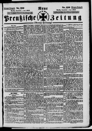 Neue preußische Zeitung vom 01.06.1912