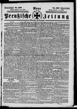 Neue preußische Zeitung vom 05.06.1912
