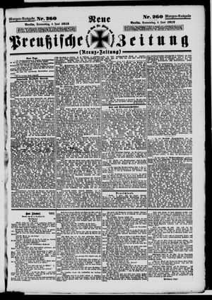 Neue preußische Zeitung vom 06.06.1912
