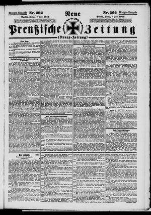 Neue preußische Zeitung vom 07.06.1912