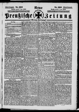 Neue preußische Zeitung vom 07.06.1912
