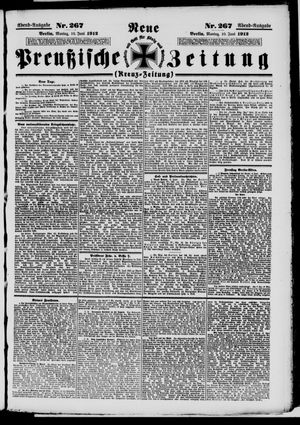 Neue preußische Zeitung vom 10.06.1912
