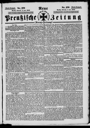Neue preußische Zeitung vom 12.06.1912