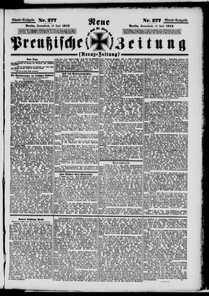 Neue preußische Zeitung vom 15.06.1912