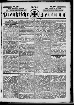 Neue preußische Zeitung vom 20.06.1912