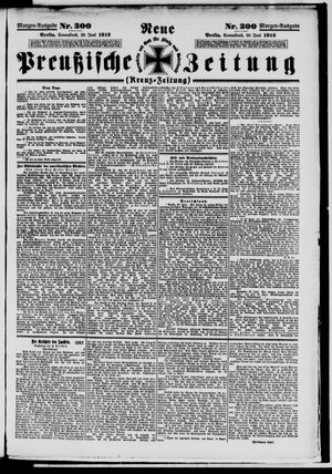 Neue preußische Zeitung vom 29.06.1912