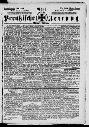 Neue preußische Zeitung vom 10.07.1912