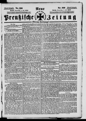Neue preußische Zeitung vom 11.07.1912