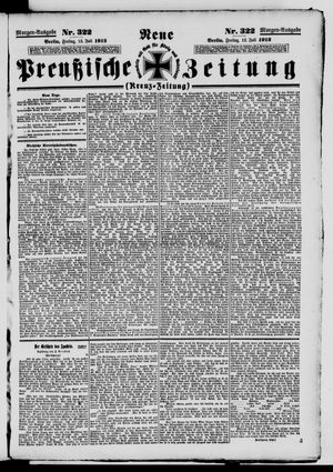 Neue preußische Zeitung vom 12.07.1912