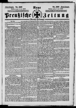 Neue preußische Zeitung vom 12.07.1912
