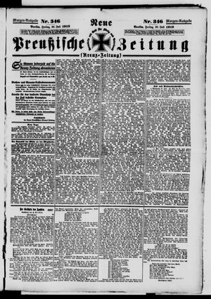 Neue preußische Zeitung vom 26.07.1912