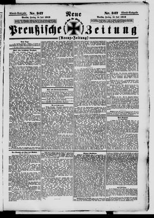 Neue preußische Zeitung vom 26.07.1912