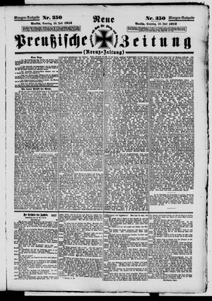 Neue preußische Zeitung vom 28.07.1912
