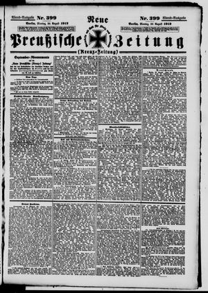 Neue preußische Zeitung vom 26.08.1912