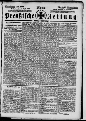Neue preußische Zeitung vom 31.08.1912