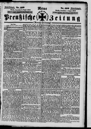Neue preußische Zeitung vom 31.08.1912