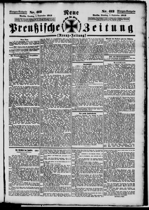 Neue preußische Zeitung on Sep 3, 1912