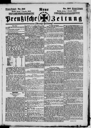 Neue preußische Zeitung vom 01.11.1912