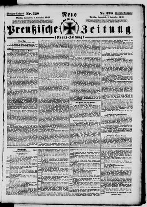 Neue preußische Zeitung vom 09.11.1912