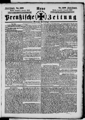 Neue preußische Zeitung vom 09.11.1912