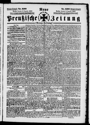 Neue preußische Zeitung vom 22.12.1912