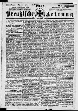 Neue preußische Zeitung vom 01.01.1913
